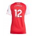 Arsenal Jurrien Timber #12 Hjemmedrakt Dame 2025-26 Korte ermer